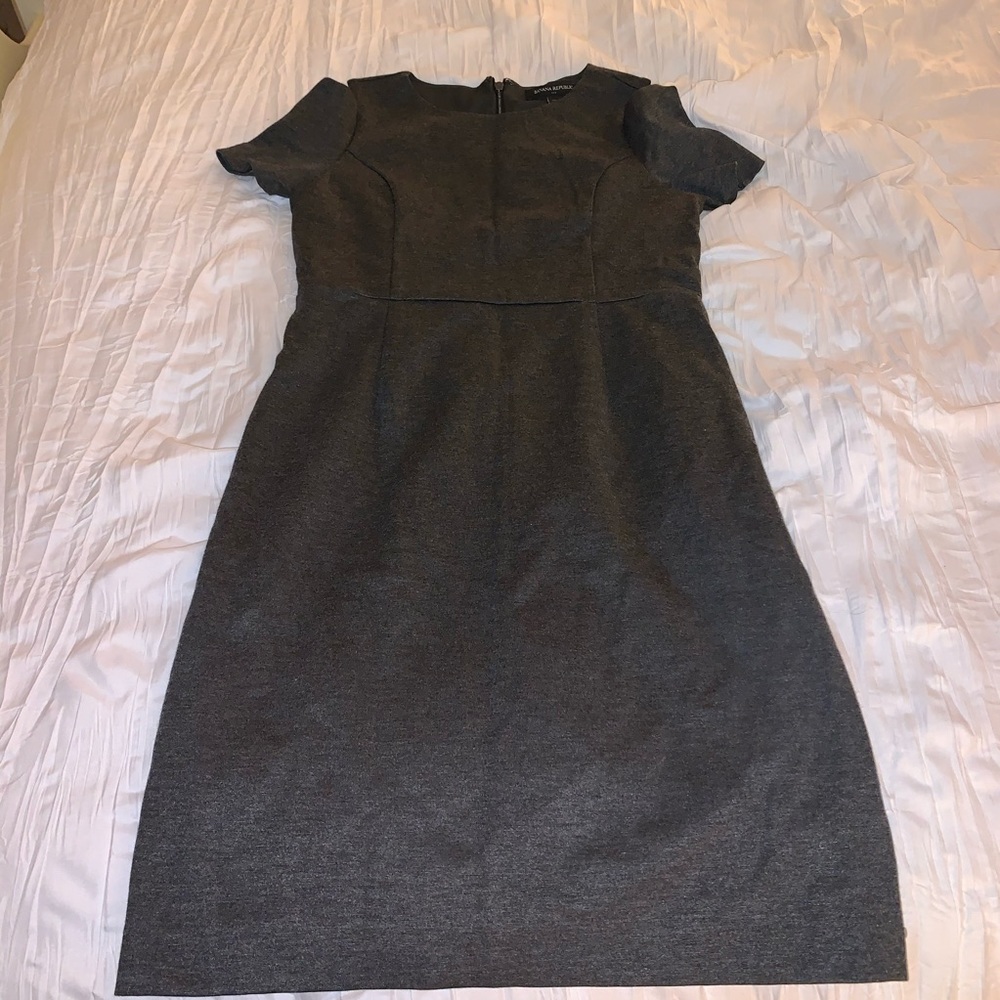 Gray Banana Republic Dress